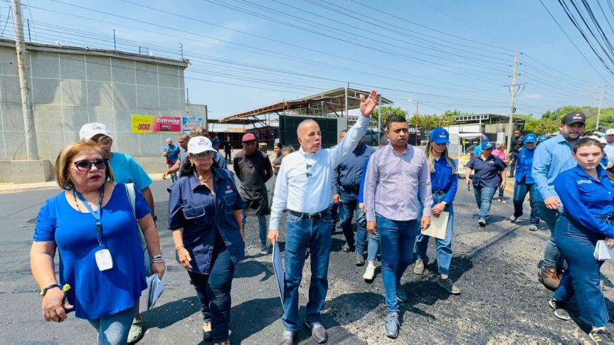 Gobernador Rosales inspecciona trabajos de construcción, recuperación y modernización de&nbsp;obras