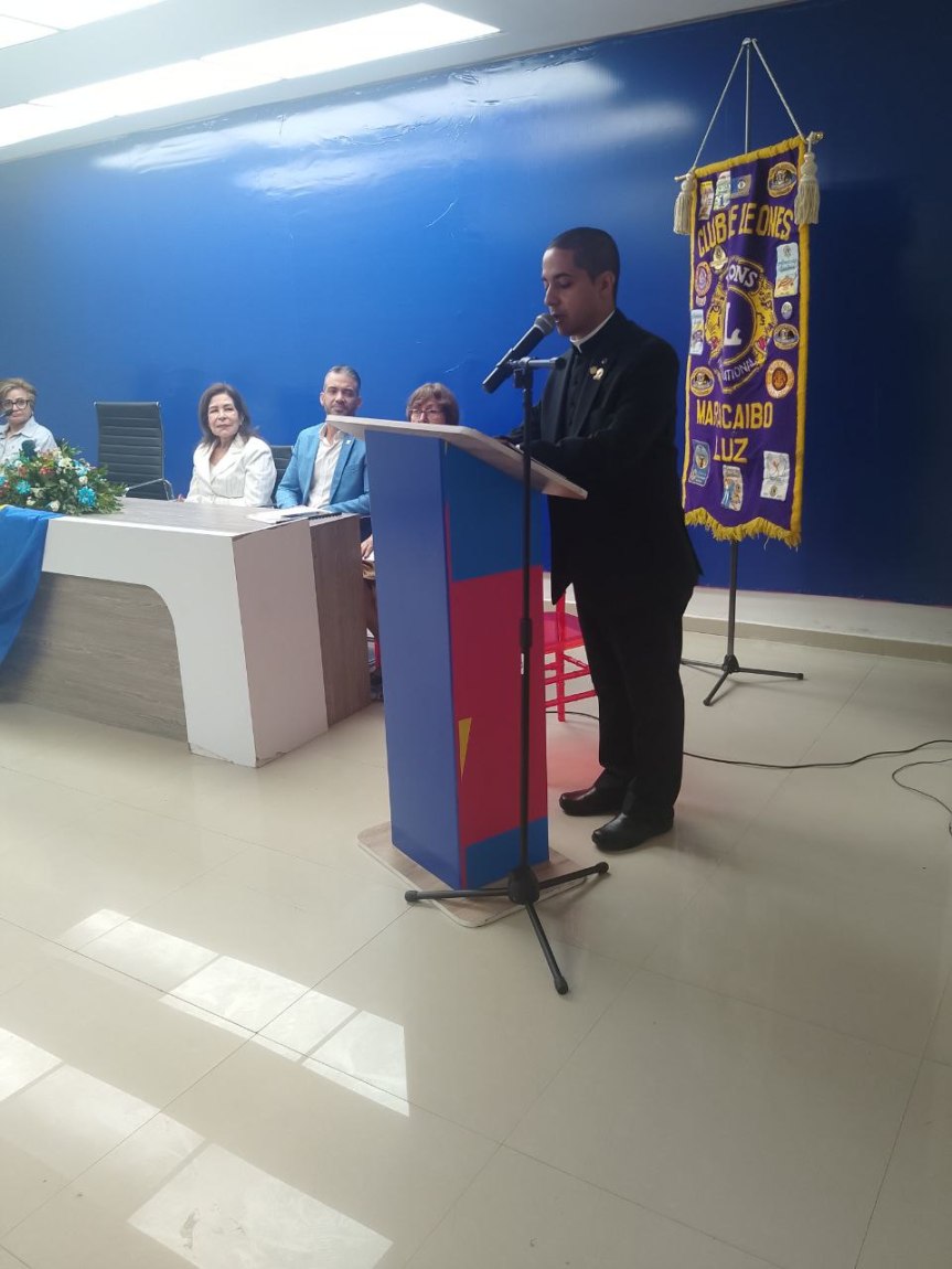 Presbitero carlos quiva, presidira el club de leones maracaibo&nbsp;luz