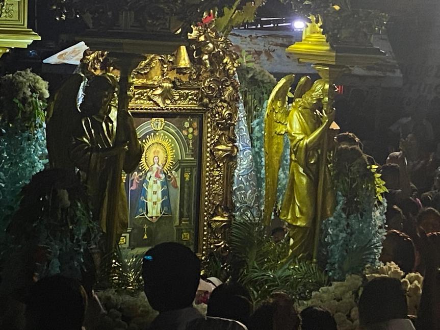 Con misa solemne y homenaje gaitero conmemoraron Día de la Virgen Nuestra Señora del Rosario Aránzazu en el municipio Santa&nbsp;Rita