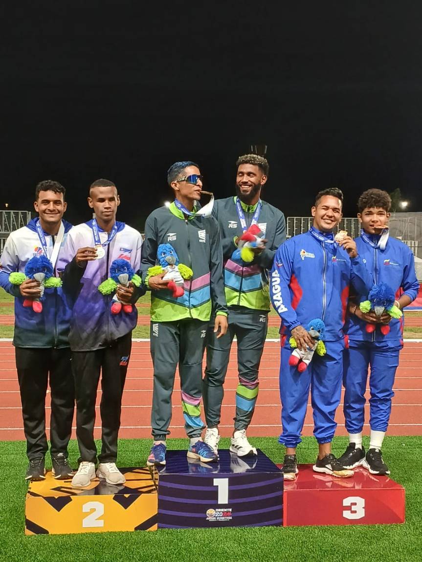 Dos medallas de oro,&nbsp; dos de plata y una de bronce aportó el paratletismo al Zulia en los Juegos Deportivos Paranacionales Oriente&nbsp;2024