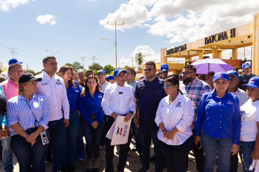 Gobernador Rosales inaugura trabajos en el Corredor Vial Milagro Norte de&nbsp;Maracaibo