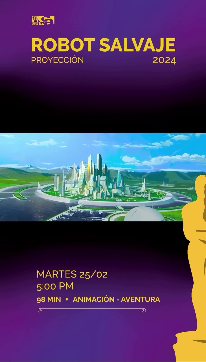 CBA Proyectará la película «Robot&nbsp;Salvaje»