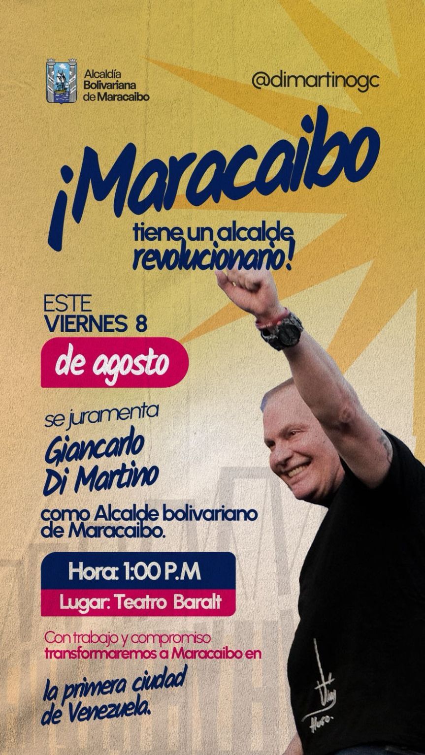 Hoy Juramentan a Gian Carlo Di&nbsp;Martino