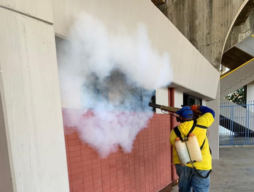 Alcaldía de Maracaibo realizó fumigación en la Plaza para&nbsp;Todos