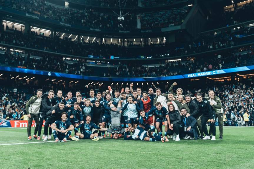 Historia en el Bernabéu: Primera victoria del Celta en Madrid sin goles en&nbsp;contra