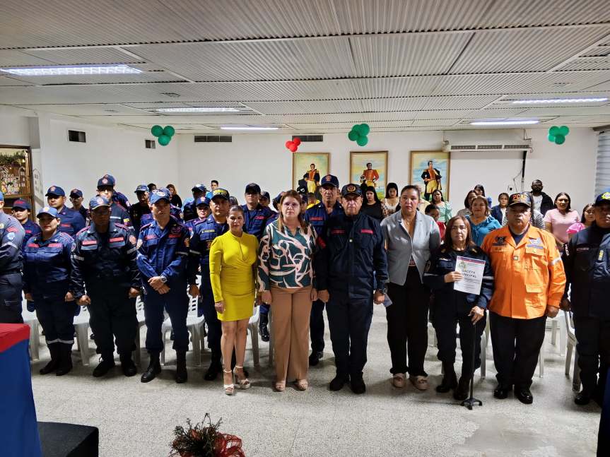 Cuerpo de Bomberos de Santa Rita Realizó acto de Ascenso y&nbsp;Retiro.