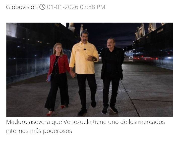 Presidente Maduro: El comercio en Venezuela escaló el 34% en&nbsp;2025