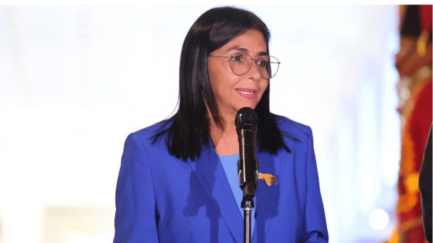 Delcy Rodríguez alerta de planes contra la convivencia: «Hay sectores dando lectura incorrecta de la Ley de&nbsp;Amnistía»