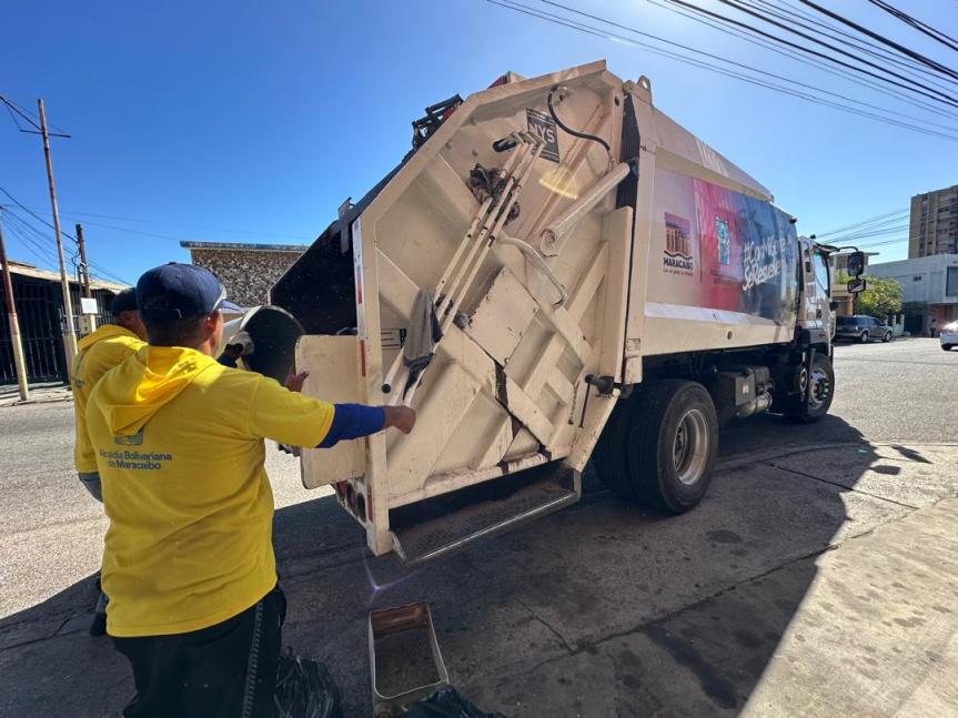 Arranca nueva frecuencia de recolección domiciliaria en las 18 parroquias&nbsp;marabinas