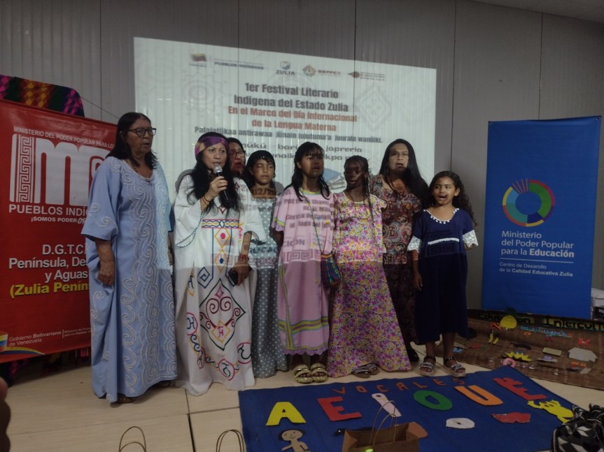 Zulia celebra el 1er Festival Literario Indígena en el marco del Día Internacional de la Lengua&nbsp;Materna