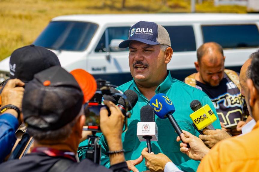 Gobernador Luis Caldera dio inicio a la segunda fase del asfaltado en la&nbsp;C1