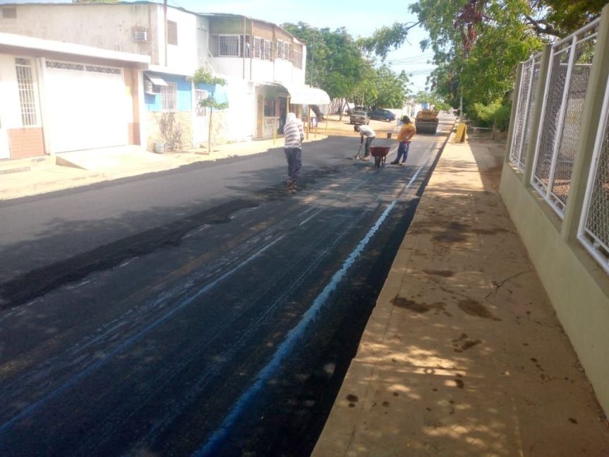 Más de 10.500 toneladas de asfalto se han colocado en San&nbsp;Jacinto‎